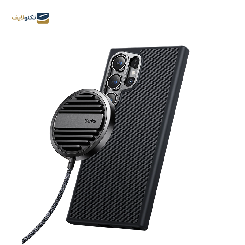 کاور گوشی سامسونگ Galaxy S24 Ultra مدل بنکس MagClap ArmorPro - 