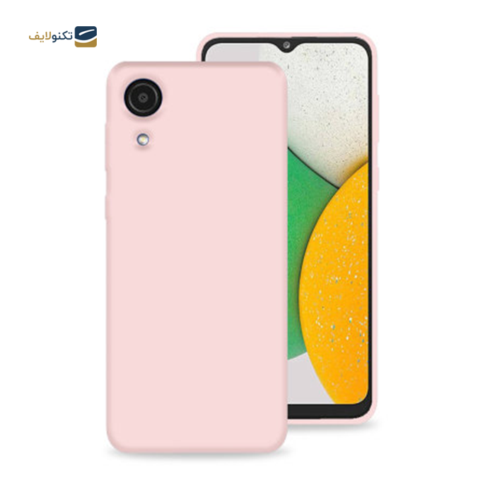  کاور سیلیکونی محافظ لنز دار مناسب برای گوشی موبایل سامسونگ مدل Galaxy A03 Core - Galaxy A03 Core silicone Cover