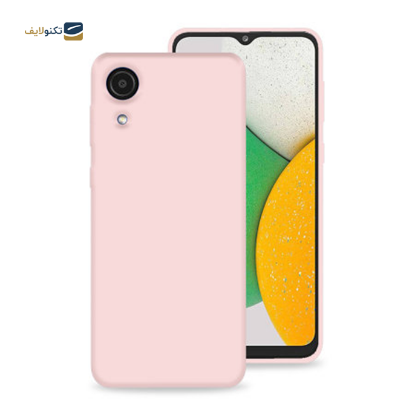  کاور سیلیکونی محافظ لنز دار مناسب برای گوشی موبایل سامسونگ مدل Galaxy A03 Core - Galaxy A03 Core silicone Cover