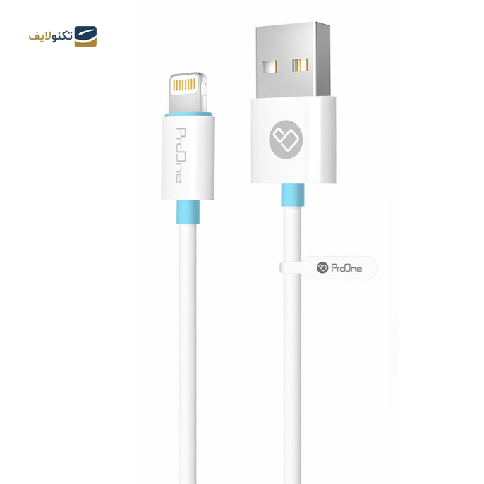  کابل تبدیل USB به لایتنینگ پرووان مدل PCC355L طول 1 متر -  کابل تبدیل USB به لایتنینگ پرووان مدل PCC355L طول 1 متر