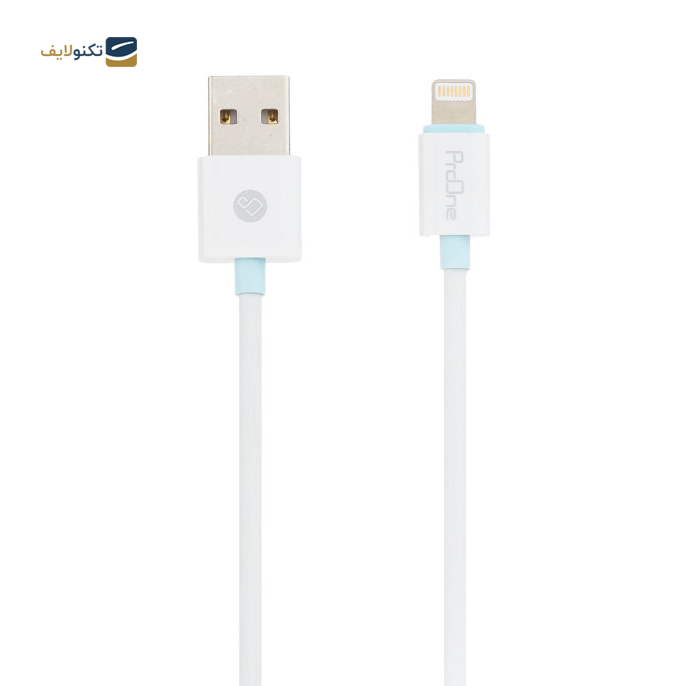  کابل تبدیل USB به لایتنینگ پرووان مدل PCC355L طول 1 متر -  کابل تبدیل USB به لایتنینگ پرووان مدل PCC355L طول 1 متر