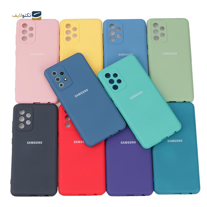 کاور سیلیکونی محافظ لنزدار مناسب برای گوشی موبایل سامسونگ مدل Galaxy A33 5G - Silicon Case For samsung Galaxy A33 5G