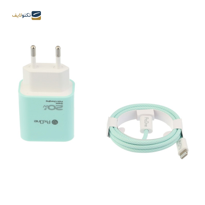  شارژر دیواری پرووان مدل PWC540 توان 20 وات به همراه کابل تایپ سی به لایتنینگ - ProOne PWC540 wall charger