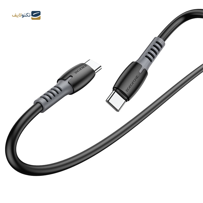  کابل دوسر تایپ سی بوروفون مدل BX62 طول 1 متر - BOROFONE BX62 Bonus USB-C to USB-C