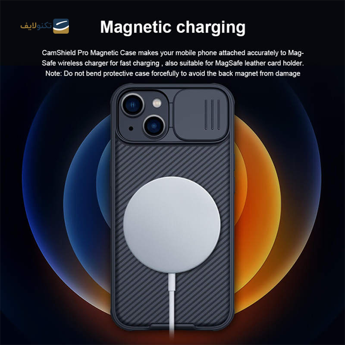  قاب گوشی iPhone 14 Plus نیلکین مدل CamShield Pro Magnetic - NILKIN CamShield Pro Magnetic COVER FOR iPhone 14 Plus