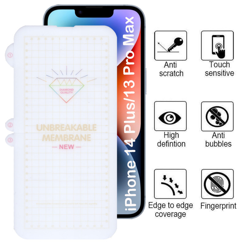 گلس گوشی اپل iPhone 13 Pro Max /14 Plus بوف مدل Hydrogel-G - Buff Hydrogel-G iPhone 14 Plus/13 Pro Max Screen Protector