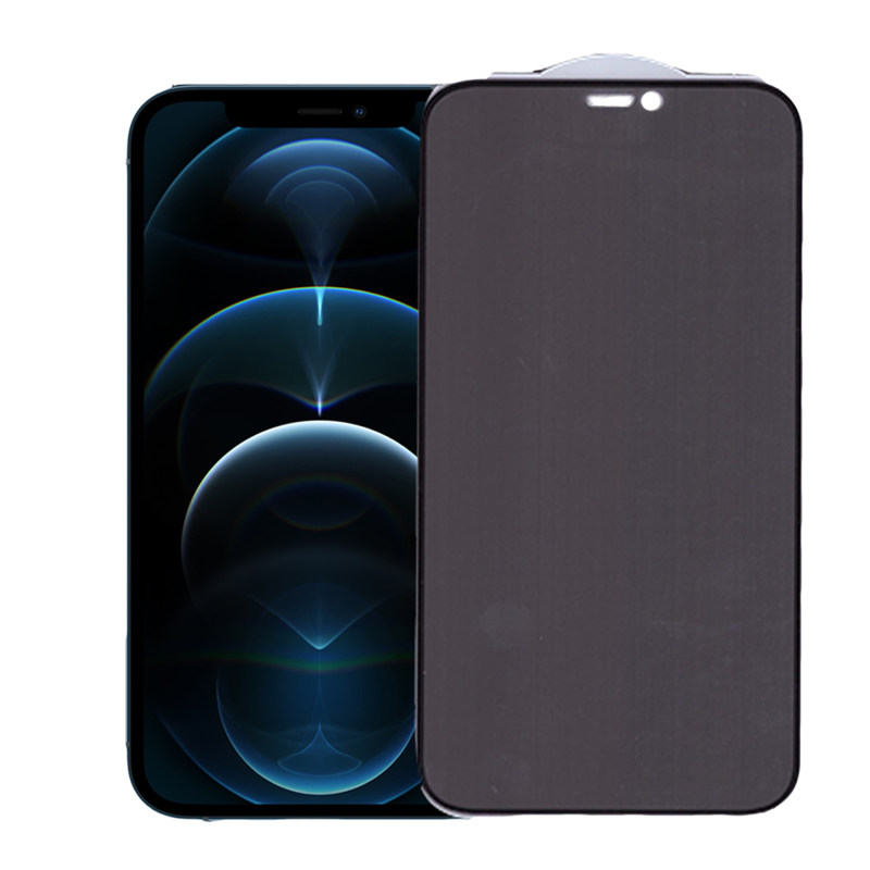 محافظ صفحه نمایش سرامیکی گوشی اپل iPhone 12 Pro بوف حریم شخصی مدل CFPr9 - Buff ceramic shield Privacy CFPr9 iphone 12 Pro Screen Protector