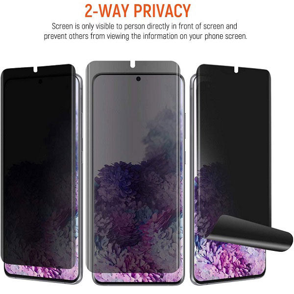 گلس گوشی سامسونگ Galaxy S20 Plus بوف حریم شخصی مدل Sp03 - Buff Privacy Sp03 Galaxy S20 plus Screen Protector