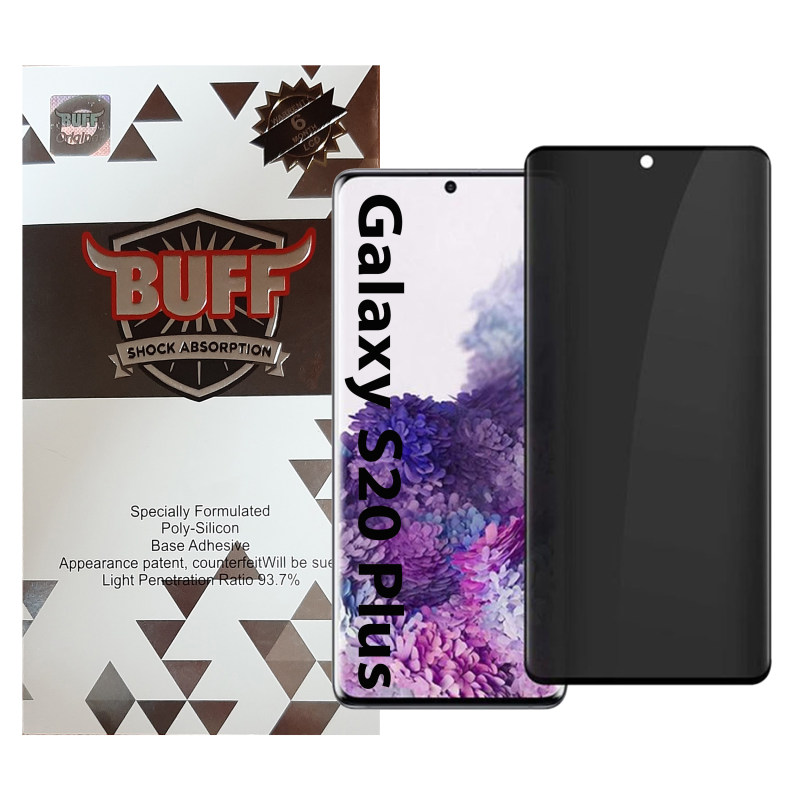 گلس گوشی سامسونگ Galaxy S20 Plus بوف حریم شخصی مدل Sp03 - Buff Privacy Sp03 Galaxy S20 plus Screen Protector