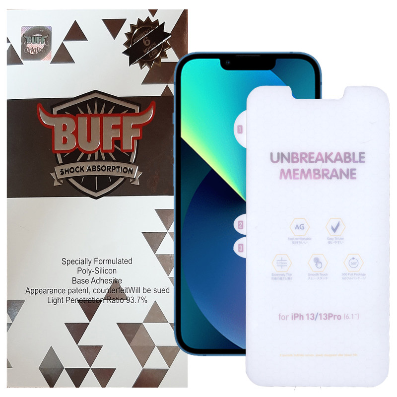 گلس گوشی اپل iPhone 13 / 13 Pro بوف مات مدل Hydrogel-Matte-G - Buff Matte Hydrogel-Matte-G iphone 13 Pro /13 Screen Protector