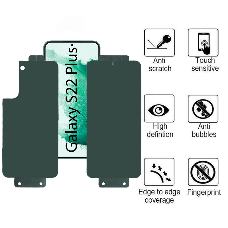 محافظ صفحه نمایش و پشت گوشی سامسونگ Galaxy S22-S23 Plus بوف مدل Full Body-G - Buff Full Body-G Screen and Back Protector for Samsung Galaxy S22-S23 Plus