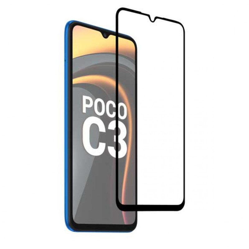 گلس گوشی شیائومی Poco C3 بوف مدل F33 5D - Buff F33 5D Xiaomi POCO C3 Glass Screen Protector