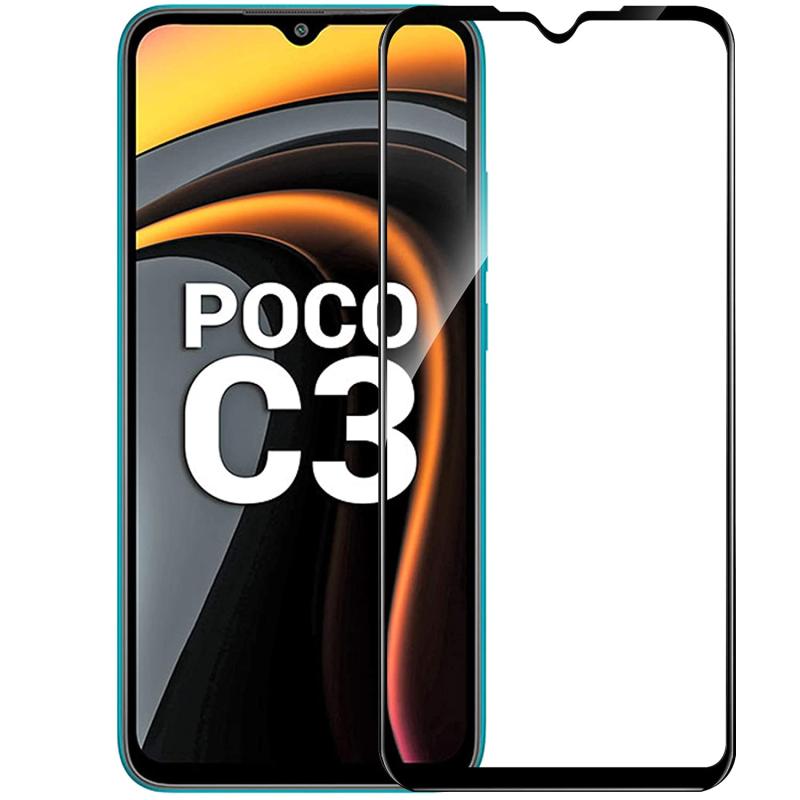 گلس گوشی شیائومی Poco C3 بوف مدل F33 5D - Buff F33 5D Xiaomi POCO C3 Glass Screen Protector