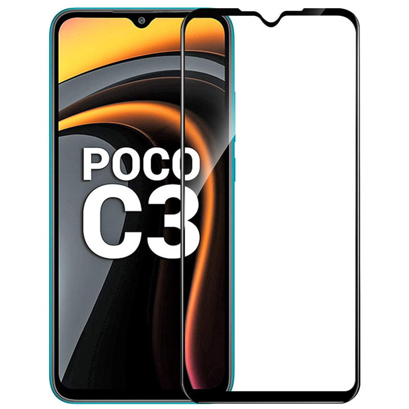 گلس گوشی شیائومی Poco C3 بوف مدل F33 5D - Buff F33 5D Xiaomi POCO C3 Glass Screen Protector