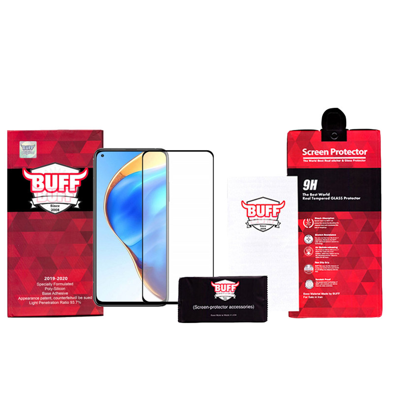 گلس گوشی شیائومی Mi 10T /Mi 10T Pro/Mi 10T Lite بوف مدل F33 - Buff F33 Xiaomi Mi 10t /Mi 10t Pro/Mi 10t Lite Glass Screen Protector