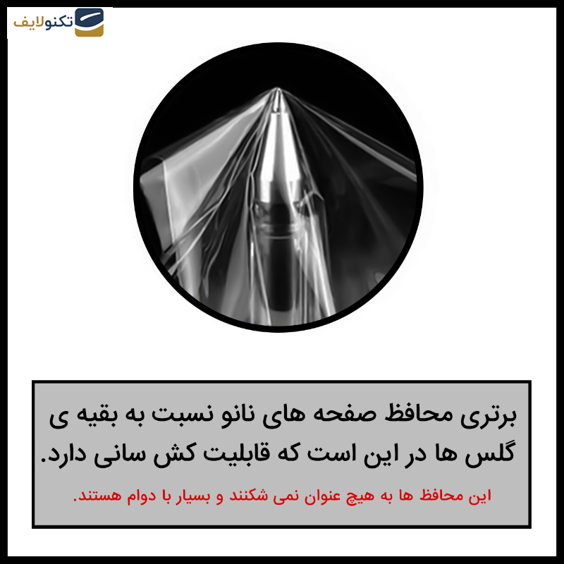 گلس حریم شخصی گوشی ناتینگ Nothing Phone 1 راک اسپیس مدل PRV  - Rock space code PRV privacy screen protector suitable for Nothing Nothing Phone 1
