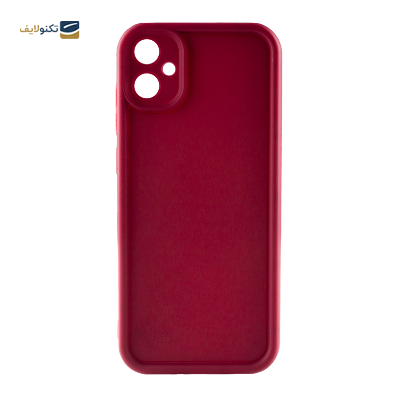 کاور گوشی سامسونگ Galaxy A05 زیفرند مدل Soft Rubber سیلیکونی محافظ لنزدار - 