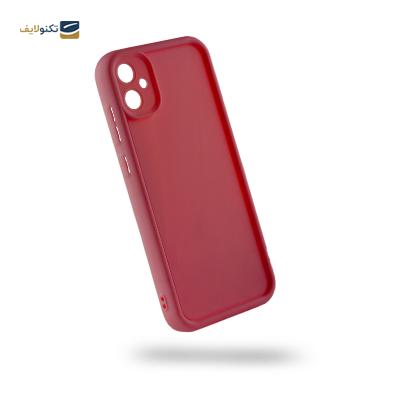 کاور گوشی سامسونگ Galaxy A05 زیفرند مدل Soft Rubber سیلیکونی محافظ لنزدار - 