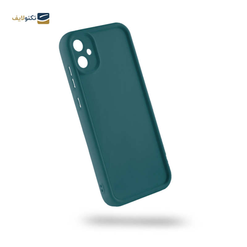 کاور گوشی سامسونگ Galaxy A05 زیفرند مدل Soft Rubber سیلیکونی محافظ لنزدار - 