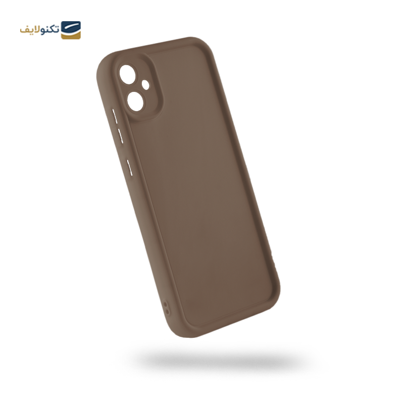 کاور گوشی سامسونگ Galaxy A05 زیفرند مدل Soft Rubber سیلیکونی محافظ لنزدار - 