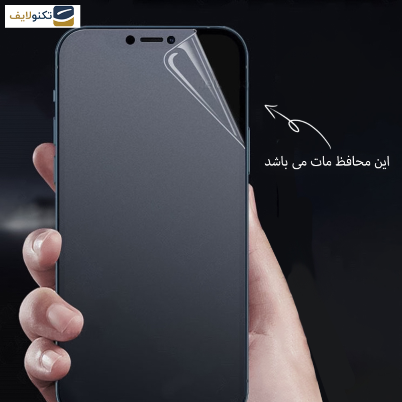 گلس گوشی شیائومی Mi 11 Ultra راک اسپیس مدل HyMTT به همراه محافظ پشت - Matte Rockspace HyMTT screen protector suitable for the Xiaomi Mi 11 Ultra mobile phone along with the back of the phone