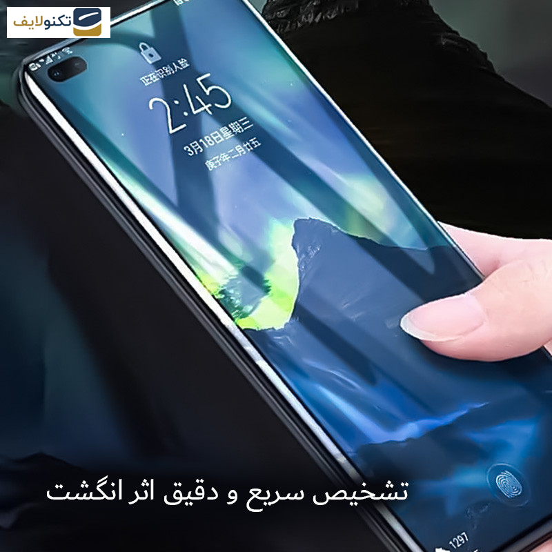 گلس گوشی شیائومی Redmi Note 13 Pro Plus راک اسپیس مدل HyGEL به همراه محافظ پشت گوشی - Rockspace transparent screen protector HyGEL model suitable for Xiaomi Redmi Note 13 Pro Plus mobile phone with back protector