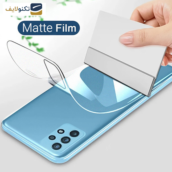 گلس گوشی شیائومی Redmi Note 13 Pro Plus راک اسپیس مدل HyMTT  - Matte Rockspace HyMTT phone back protector suitable for Xiaomi Redmi Note 13 Pro Plus mobile phone