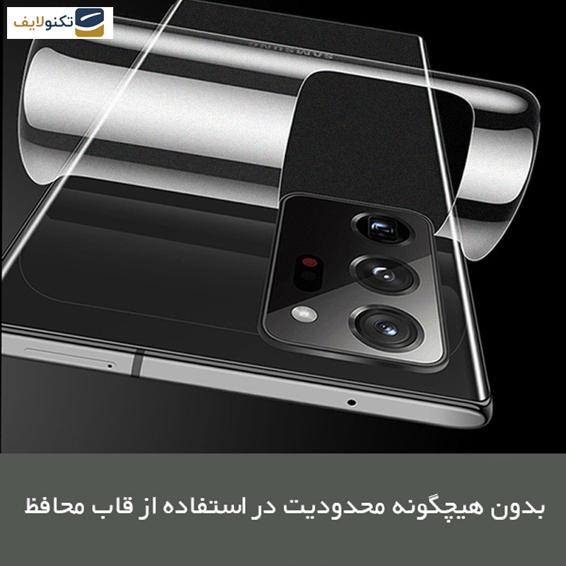 گلس گوشی شیائومی Redmi Note 13 Pro Plus راک اسپیس مدل HyMTT  - Matte Rockspace HyMTT phone back protector suitable for Xiaomi Redmi Note 13 Pro Plus mobile phone