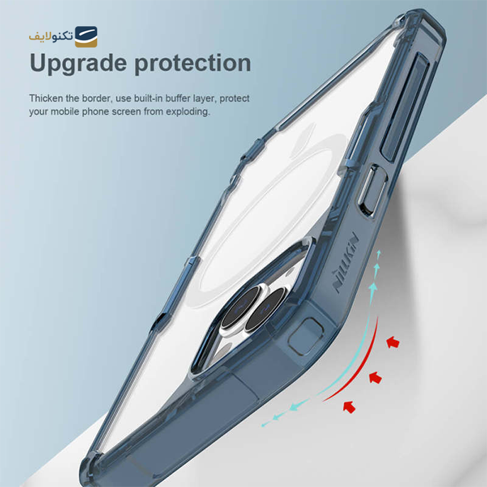  کاور نیلکین مدل Nature Pro Magnetic مناسب برای گوشی موبایل اپل مدل iphone 13 - Nature Pro Magnetic iphone 13