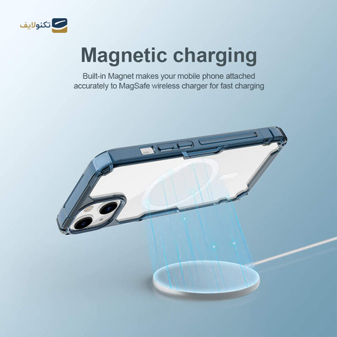  کاور نیلکین مدل Nature Pro Magnetic مناسب برای گوشی موبایل اپل مدل iphone 13 - Nature Pro Magnetic iphone 13