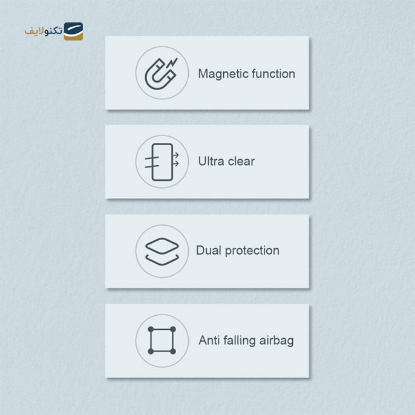  کاور نیلکین مدل Nature Pro Magnetic مناسب برای گوشی موبایل اپل مدل iphone 13 - Nature Pro Magnetic iphone 13