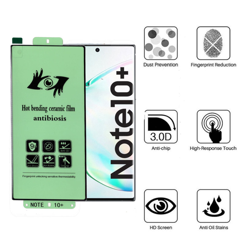 گلس گوشی سامسونگ گلکسی نوت 10 پلاس بوف حریم شخصی مدل Anti-Virus33 - Buff Anti-Virus33 Samsung Galaxy Galaxy Note10 Plus Privacy Glass Screen Protector