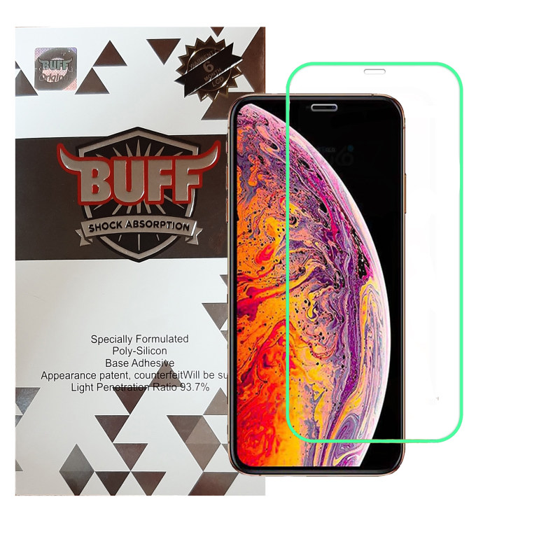 گلس گوشی اپل iPhone 11 Pro / X / XS بوف مدل Neon - Buff Neon Apple iPhone Glass Screen Protector