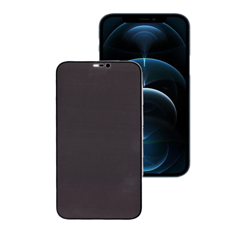 گلس گوشی اپل iPhone 12 Pro بوف حریم شخصی مدل CFPr9 - Buff CFPr9 Apple iPhone 12 Pro Privacy Glass Screen Protector