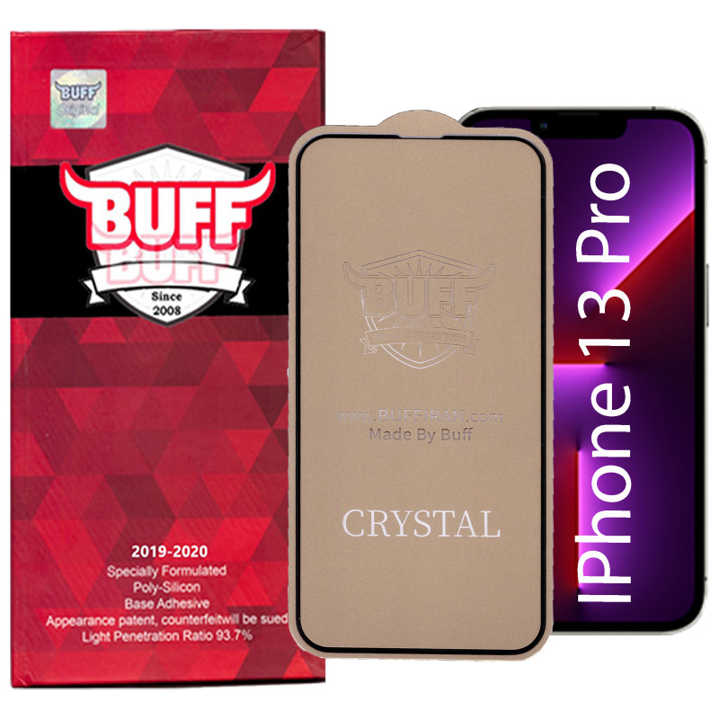 گلس گوشی اپل iPhone 13 Pro بوف مدل Cry 5D - Buff Cry 5D Apple iPhone 13 Pro Glass Screen Protector