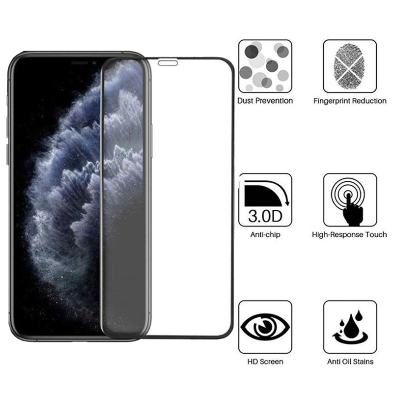 گلس گوشی اپل iPhone 11 Pro Max / XS Max بوف مات مدل 5D-Matte-G - Buff 5D-Matte-G Apple iPhone 11 Pro Max / XS Max Matte Glass Screen Protector