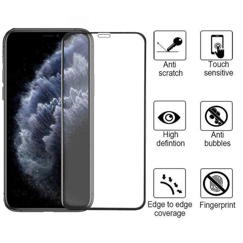 گلس گوشی اپل iPhone 11 Pro Max / XS Max بوف مات مدل 5D-Matte-G - Buff 5D-Matte-G Apple iPhone 11 Pro Max / XS Max Matte Glass Screen Protector