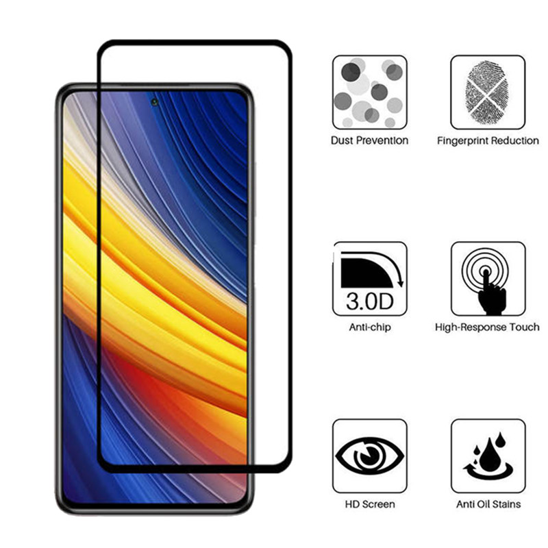 گلس گوشی شیائومی پوکو X3 Pro بوف 5D مدل F33 - Buff matte F33 Poco X3 Pro Screen Protector