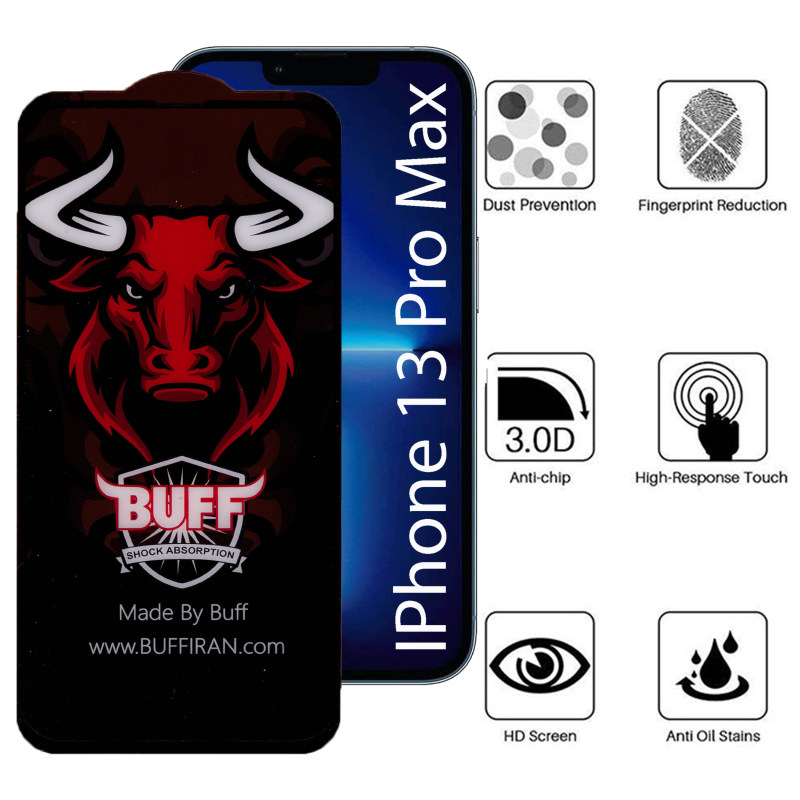 محافظ صفحه نمایش سرامیکی گوشی اپل iPhone 13 Pro Max بوف مدل Ceramic Pro-G - Buff Ceramic Pro-G Iphone 13 Pro Max Screen Protector