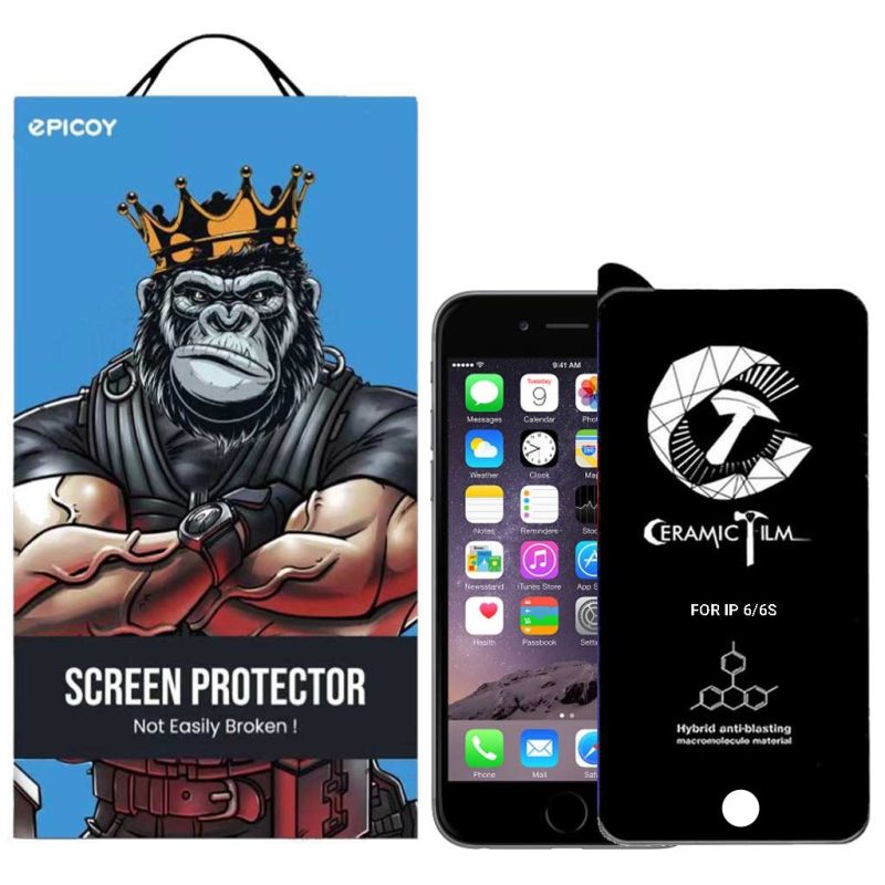 محافظ صفحه نمایش سرامیکی گوشی اپل iPhone 6/6s اپیکوی مدل CR7 - Epicoy Ceramic CR7 Apple iPhone 6/6s CR7
