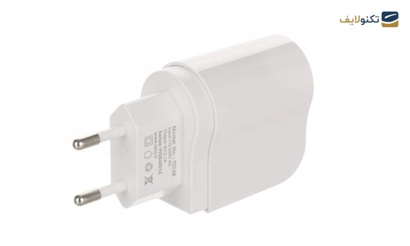 شارژر دیواری تسکو مدل TTC 48 - TSCO TTC 48 Wall Charger