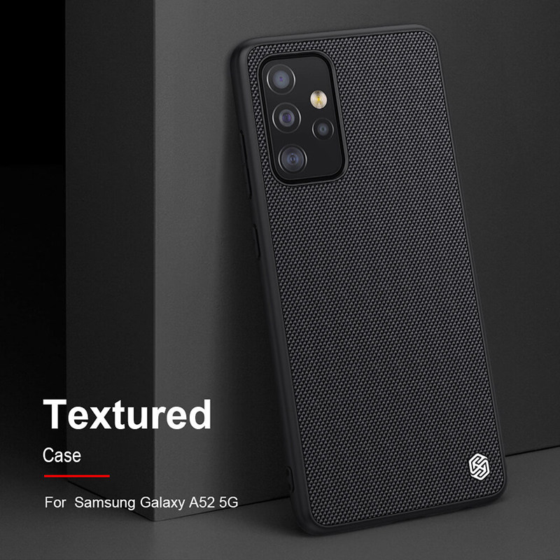 کاور گوشی سامسونگ Galaxy A52 نیلکین مدل Textured Nylon Fiber - Nillkin Textured Nylon Fiber Case cover for Samsung Galaxy A52