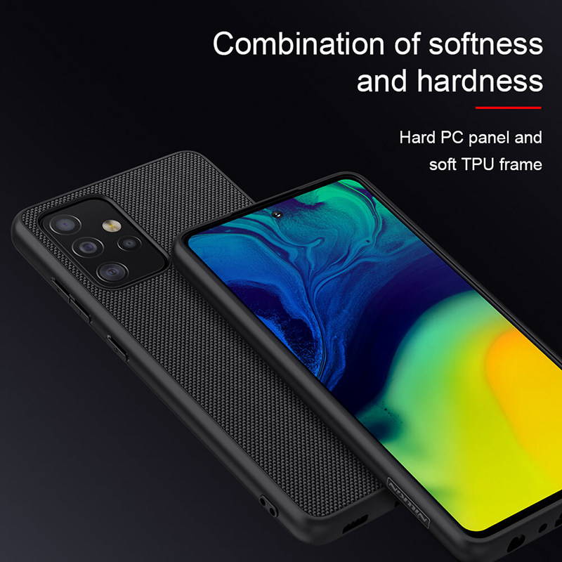 کاور گوشی سامسونگ Galaxy A52 نیلکین مدل Textured Nylon Fiber - Nillkin Textured Nylon Fiber Case cover for Samsung Galaxy A52