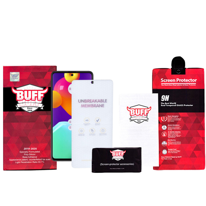 گلس گوشی سامسونگ گلکسی F62 / M62 / A81 / A91 بوف مات مدل HgM15 - Buff HgM15 Samsung Galaxy F62 / M62 / A81 / A91 Matte Glass Screen Protector