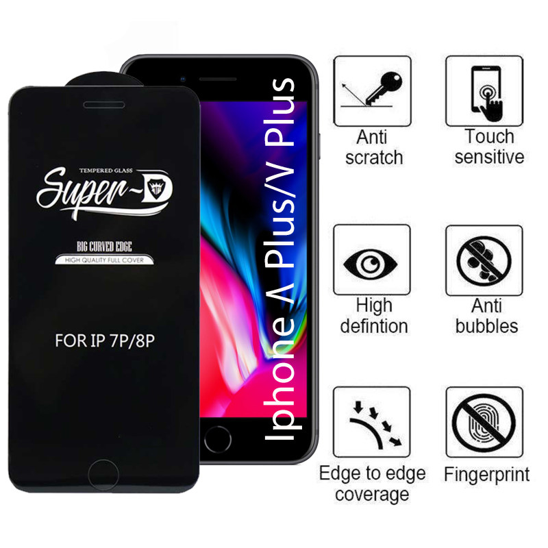 گلس گوشی اپل آیفون 8 پلاس / 7 پلاس اپیکوی مدل Super 5D - Epicoy Super 5D Apple iPhone 8 Plus / 7 Plus Glass Screen Protector