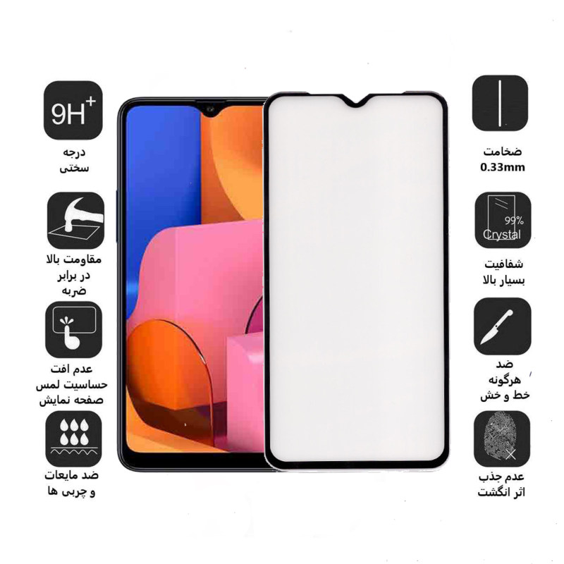 محافظ صفحه نمایش سرامیکی گوشی سامسونگ Galaxy A20s بوف مدل CF9 - Buff CF9 Samsung Galaxy A20s Ceramic Screen Protector