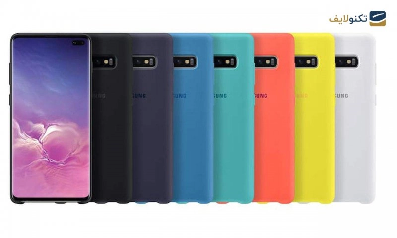 کاور سیلیکونی مناسب برای گوشی موبایل سامسونگ Galaxy S10 Plus - 