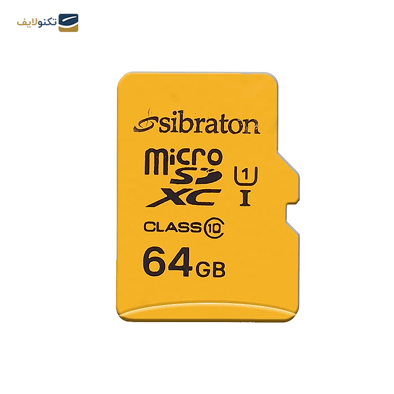 کارت حافظه‌ microSDXC سیبراتون استاندارد UHS-I U1 مدل ظرفیت 64 گیگابایت - Sibraton Memory Card microSDXC UHS-I U1 - 64GB