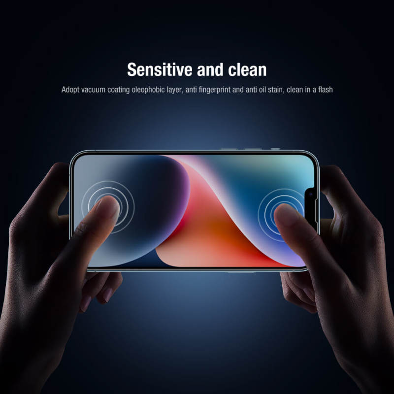 محافظ صفحه نمایش و لنز گوشی اپل iPhone 14 Plus نیلکین مدل Amazing 2-in-1 HD - Nillkin Amazing 2-in-1 HD Apple iPhone 14 Plus Screen and Lens Glass Protector