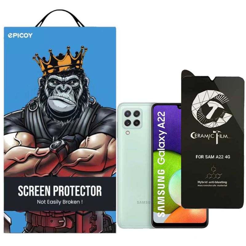 گلس گوشی سامسونگ Galaxy A22 4G اپیکوی مدل CR7-M - Epicoy CR7 Samsung Galaxy A22 4G Screen Protector